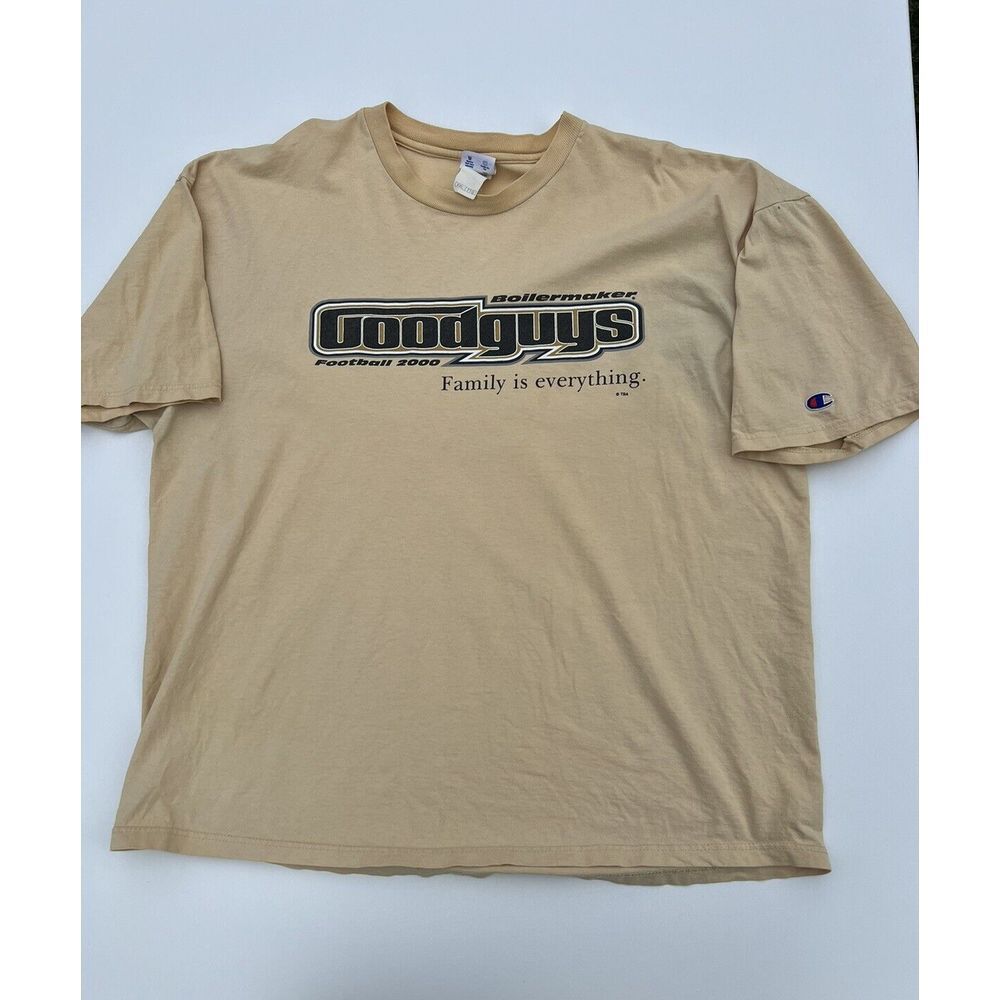 VTG Purdue University Football 2000 Student Section Tshirt 2XL XXL‎